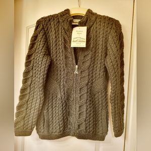 ♥️NWT♥️ ARAN CRAFTS MADE IN IRELAND 100% MERINO WOOL